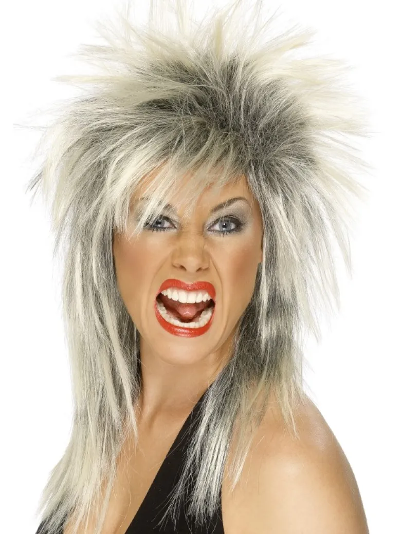 80'er rock diva paryk