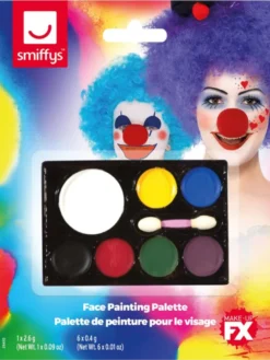 Farverig Makeup Palette - Fedtbaseret Sminke