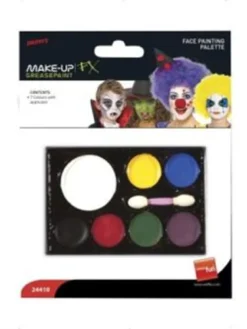Farverig Makeup Palette - Fedtbaseret Sminke