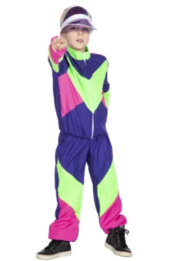 Farverigt Tracksuit, 1980'er