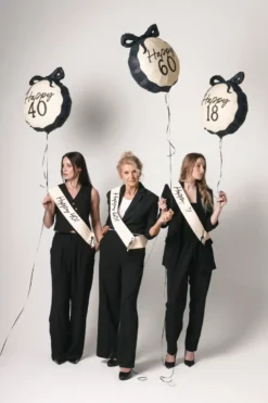 Fødselsdagsballon 18 År - Milestone Elegance