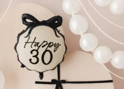 Fødselsdagsballon 30 År - Milestone Elegance