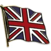 Flag Pin - Britisk Broche