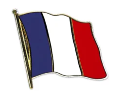 Flag Pin - Fransk Broche