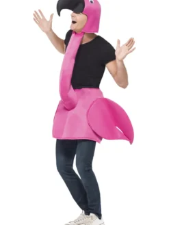 Flamingo kostume, voksen