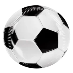 Fodbold Tallerkner, 10 stk. Bionedbrydelige