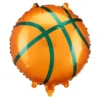 Folie Ballon Basketball, 35 X 35 cm, Mix .