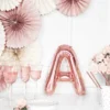 Folie Ballon Bogstaver ''A'', 35 cm, Rosegold