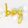 Folie Ballon Boy, Guld, 63.5 X 74 cm