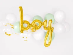 Folie Ballon Boy, Guld, 63.5 X 74 cm