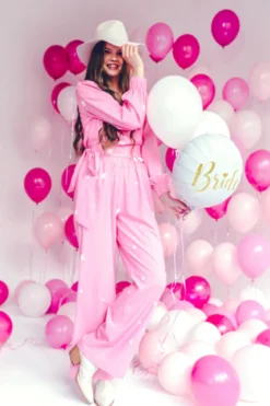 Folie Ballon Bride 45 cm, Hvid