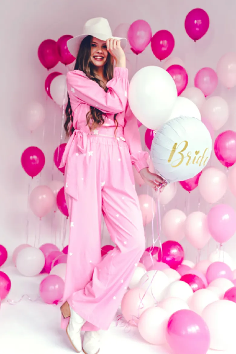 Folie Ballon Bride 45 cm, Hvid