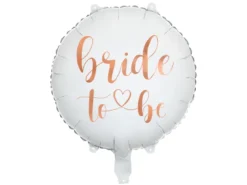 Folie Ballon Bride To Be 45 cm, Hvid