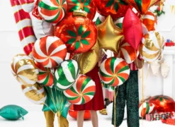 Folie Ballon Candy, 35 cm, Guld