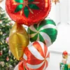 Folie Ballon Candy, 35 cm, Rød