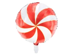 Folie Ballon Candy, 35 cm, Rød