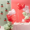Folie Ballon Cherries Til Guirlande, 28 X 31 cm, Mix (3 Stk.)