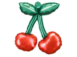 Folie Ballon Cherries Til Guirlande, 28 X 31 cm, Mix (3 Stk.)