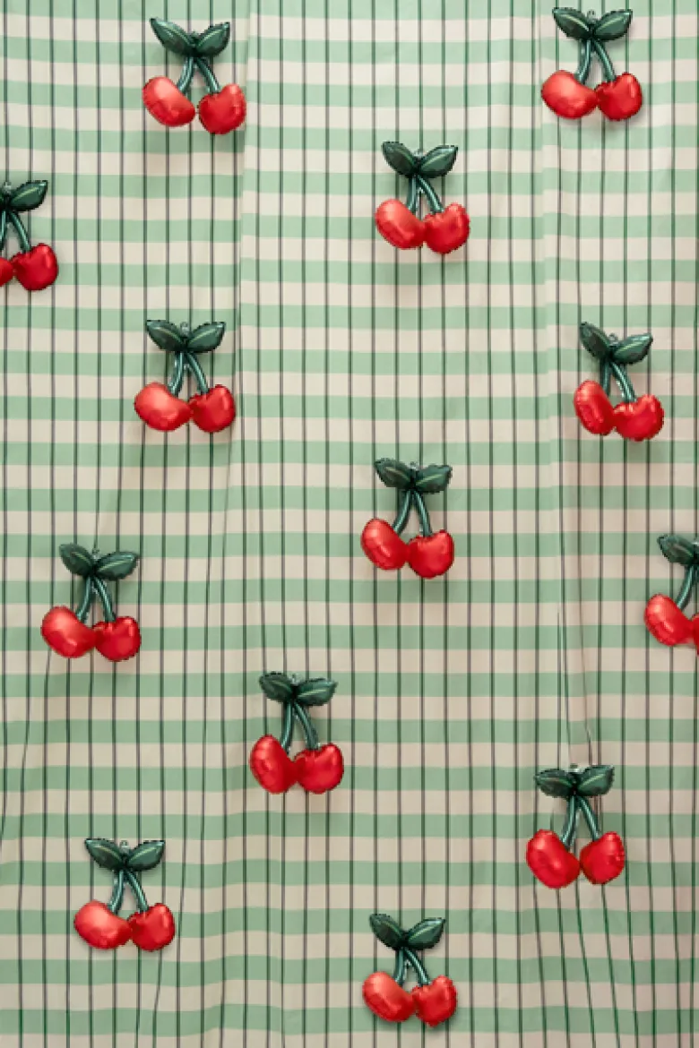 Folie Ballon Cherries Til Guirlande, 28 X 31 cm, Mix (3 Stk.)