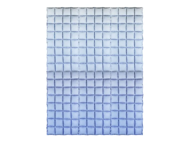 Folie Ballon Gardin, Blå Ombre 72 X 143 cm