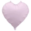 Folie Ballon Hjerte, 45 cm, Lilla
