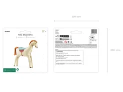 Folie Ballon Horse, 86.5 X 73 cm, Mix