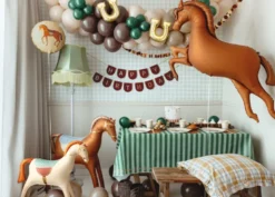 Folie Ballon Horse, 125 X 100 cm, Mix