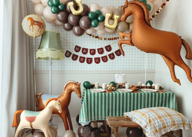 Folie Ballon Horse, 125 X 100 cm, Mix