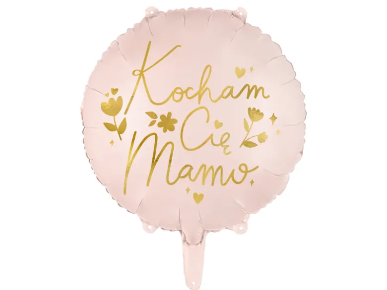 Folie Ballon ''Kocham Cię Mamo'', 45 cm, Pink