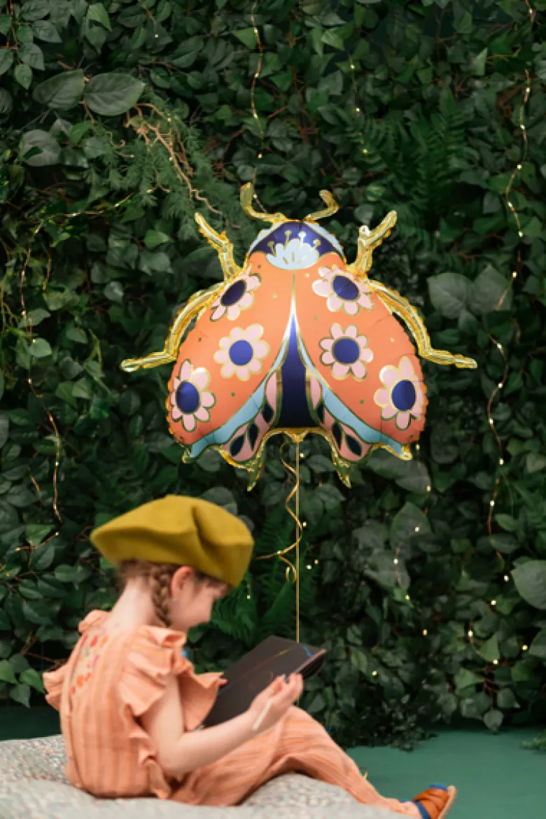 Folie Ballon Ladybug, 87 X 75 cm, Mix