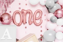 Folie Ballon One, 66 X 37 cm, Rosegold