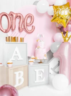 Folie Ballon One, 66 X 37 cm, Rosegold