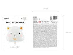 Folie Ballon Polar Bjørn, 51 X 45 cm, Mix