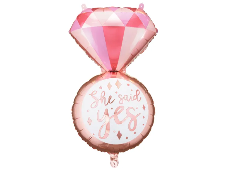 Folie Ballon Ring, 41 X 72 cm, Mix