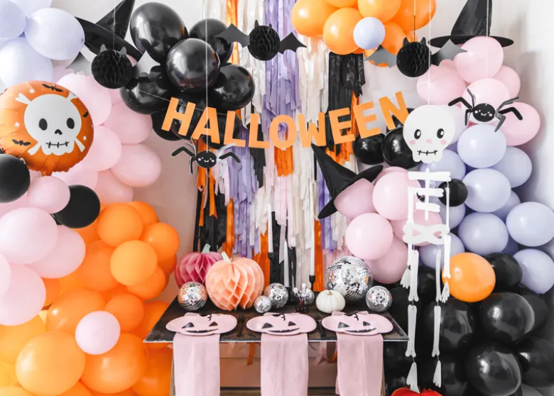 Folie Ballon Skull, 45 cm, Mix