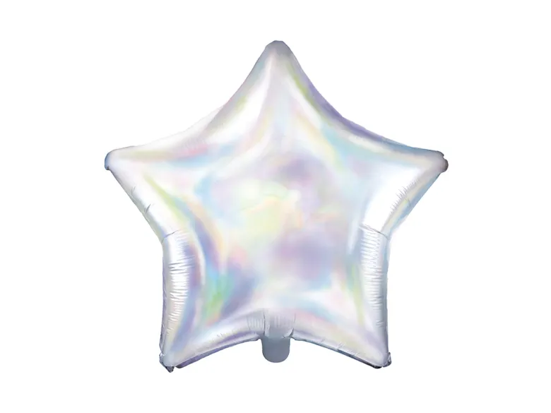Folie Ballon Stjerne, 48 cm, Iridescent
