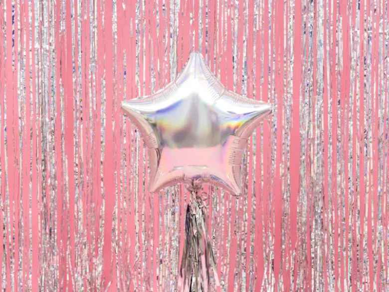 Folie Ballon Stjerne, 48 cm, Iridescent