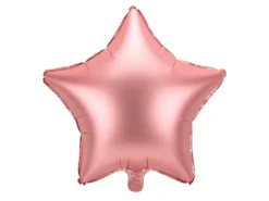 Folie Ballon Stjerne, 48 cm, Rosegold