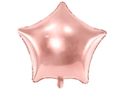 Folie Ballon Stjerne, 70 cm, Rosegold