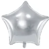 Folie Ballon Stjerne, 48 cm, Sølv