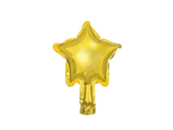 Folie Ballon Stjerner, 12 cm, Guld (25 Stk.)