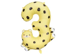 Folie Ballon Tal 3 - Cheetah, 72.5 X 109 cm, Mix