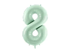 Folie Ballon Tal ''8'', 72 cm, Grøn