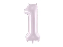 Folie Ballon Tal ''1'', 72 cm, Lilla