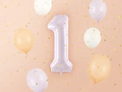 Folie Ballon Tal ''1'', 72 cm, Lilla