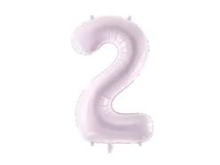 Folie Ballon Tal ''2'', 72 cm, Lilla