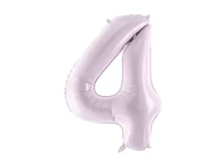 Folie Ballon Tal ''4'', 72 cm, Lilla