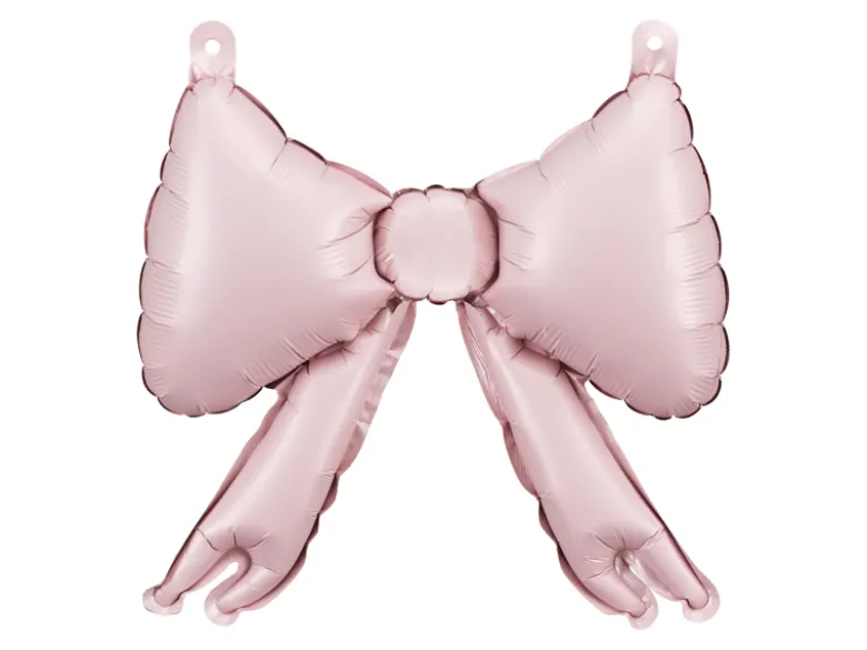Folie Ballon Til Guirlande Sløjfer, 25.5 X 25 cm, Powder Pink (5 Stk.)