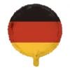 Folie Ballon - Tysk Flag
