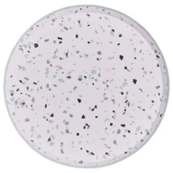 FSC Certificeret Tallerkner m/Terrazzo Print, 8 stk.